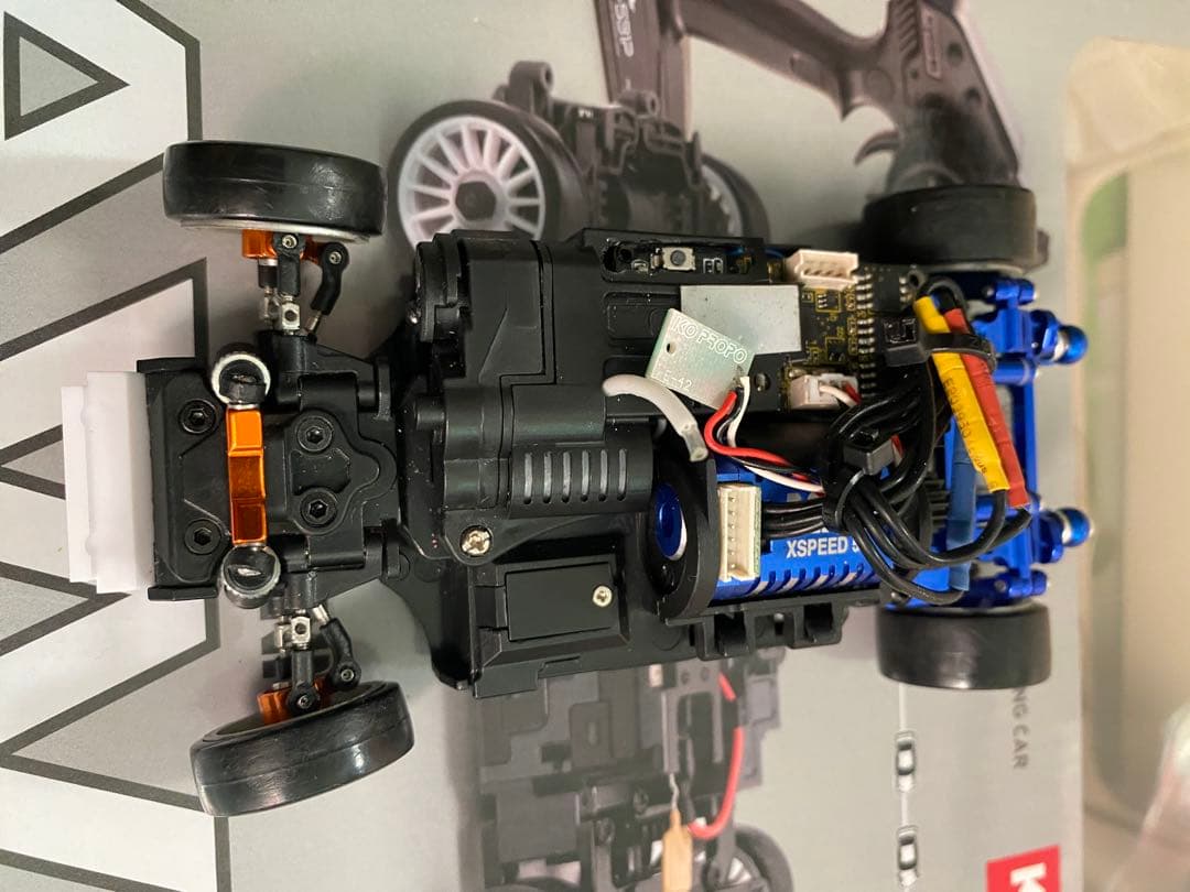 ミニッツ　MRD ブラシレス改造