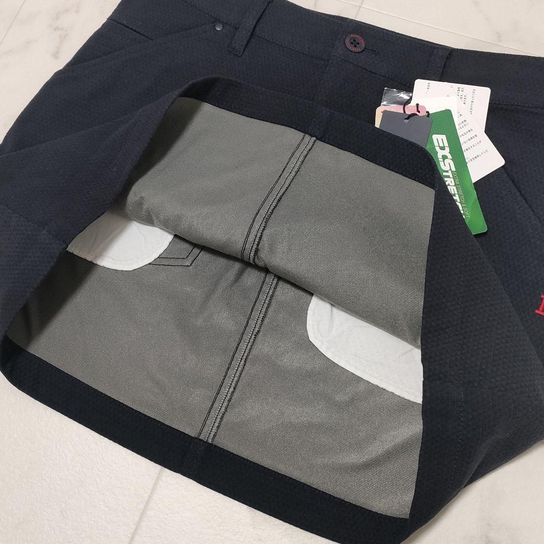 【新品タグ付】パーリーゲイツ　スカート　ストレッチ　フィールサーモ　ネイビー　2