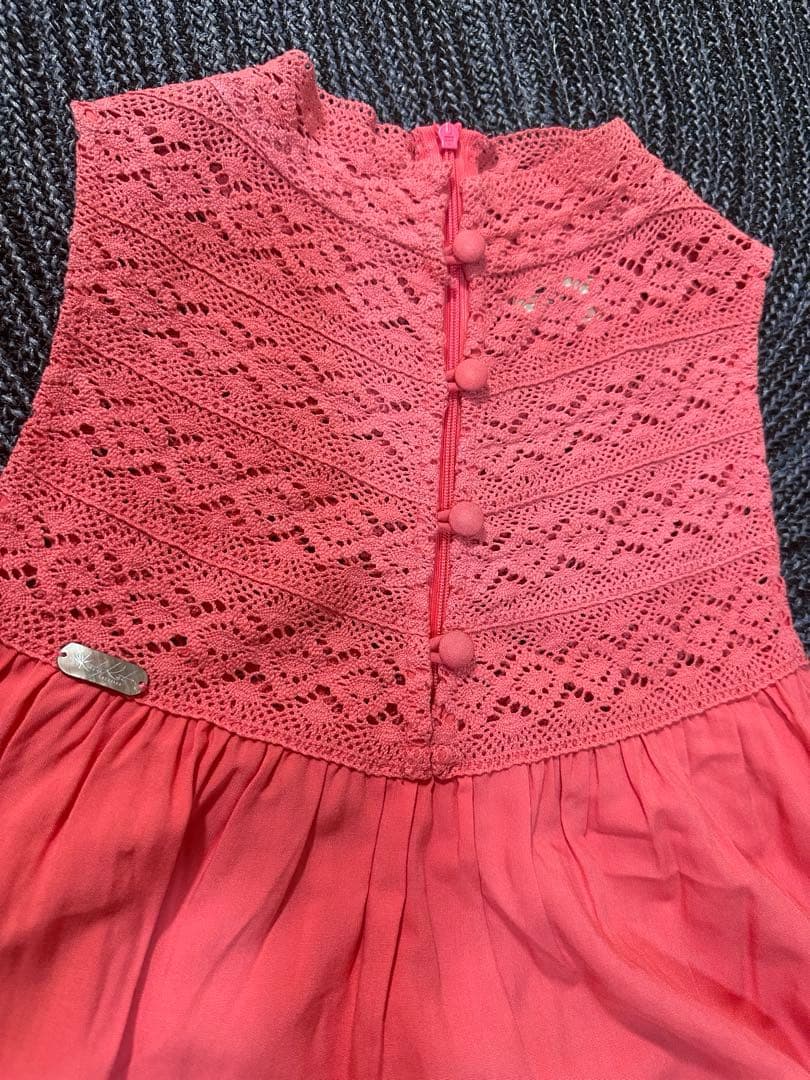 【SALE】【AHU Tahiti】ワンピース　Sサイズ　サーモンピンク