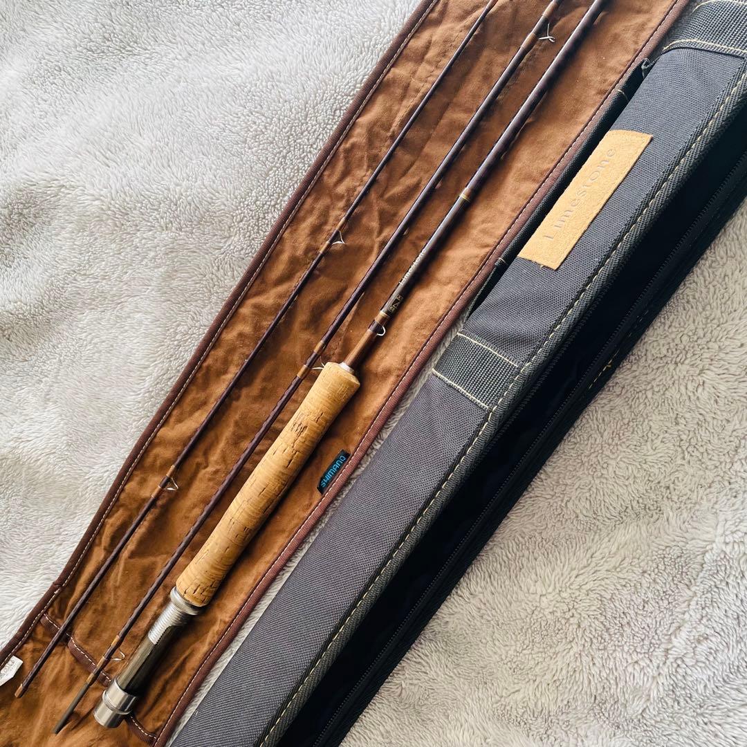 SHIMANO Limestone フライロッド ケース付き