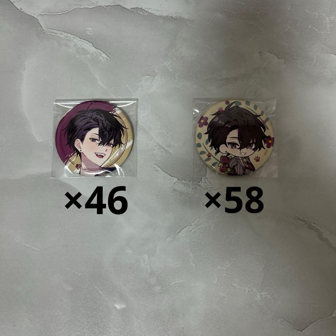 にじさんじ 佐伯イッテツ 2周年 缶バッジ