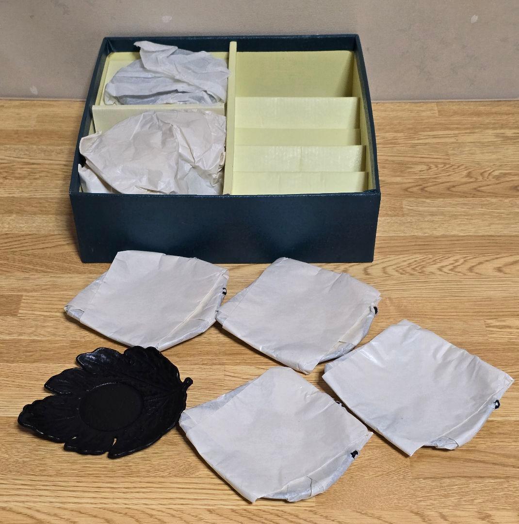 #1602 南部鉄器 茶托急須セット