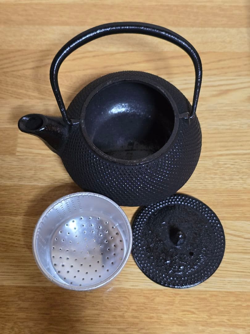 #1602 南部鉄器 茶托急須セット