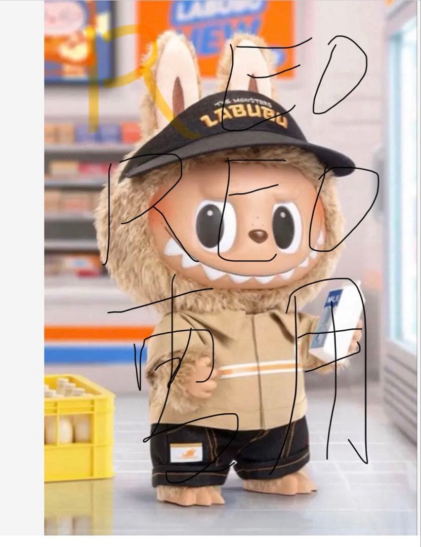 ぬいぐるみ THE MONSTER LABUBUThe Naughty Cashier