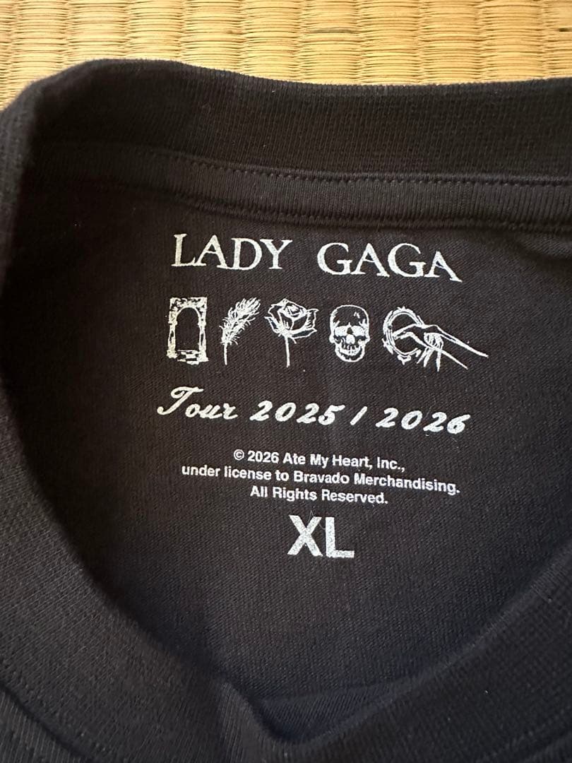 レディー・ガガ The Mayhem Ball ツアー新品Tシャツ XL黒