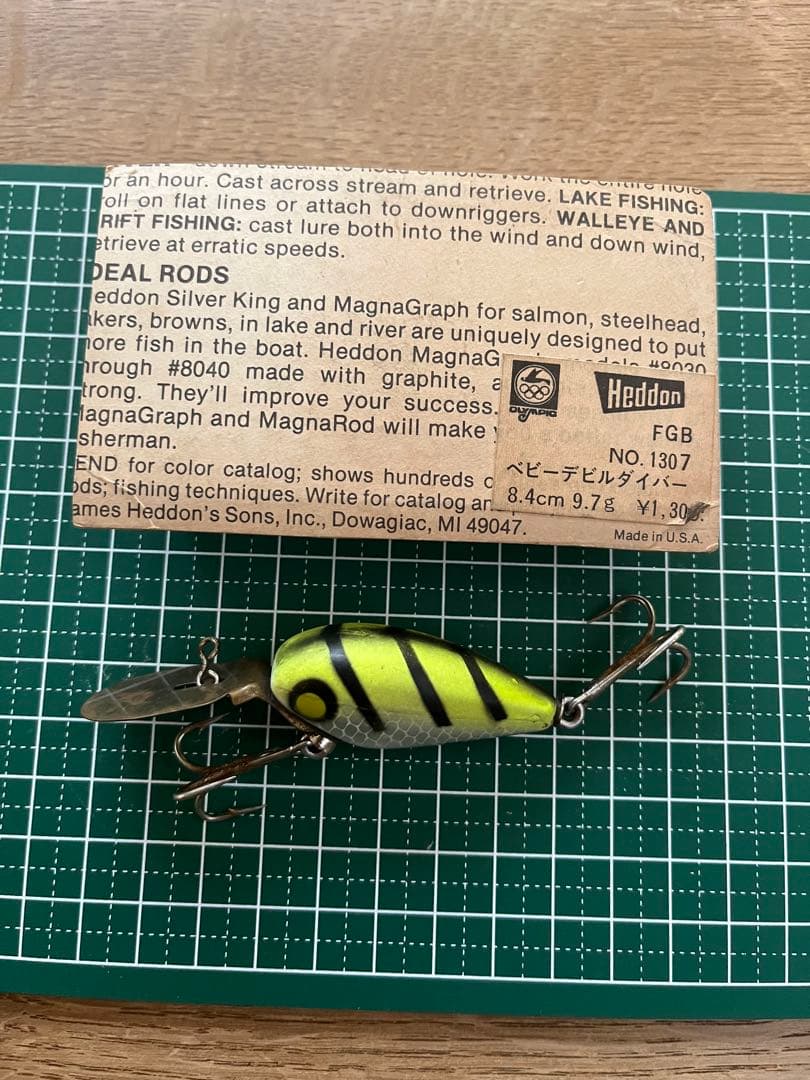 オールド ヘドン デビルダイバー 2点セット