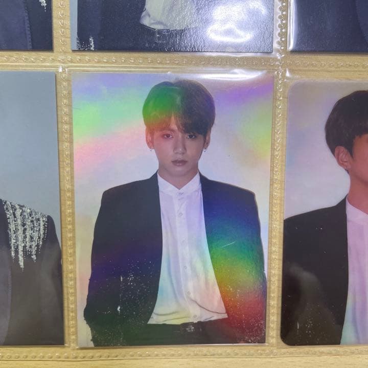 bts WINGS Final ホログラムトレカ　ミニフォト　JUNGKOOK