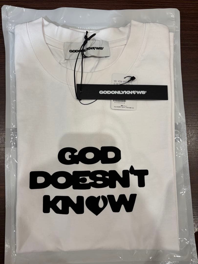 God Only Knows × Fragment POPUP 白M