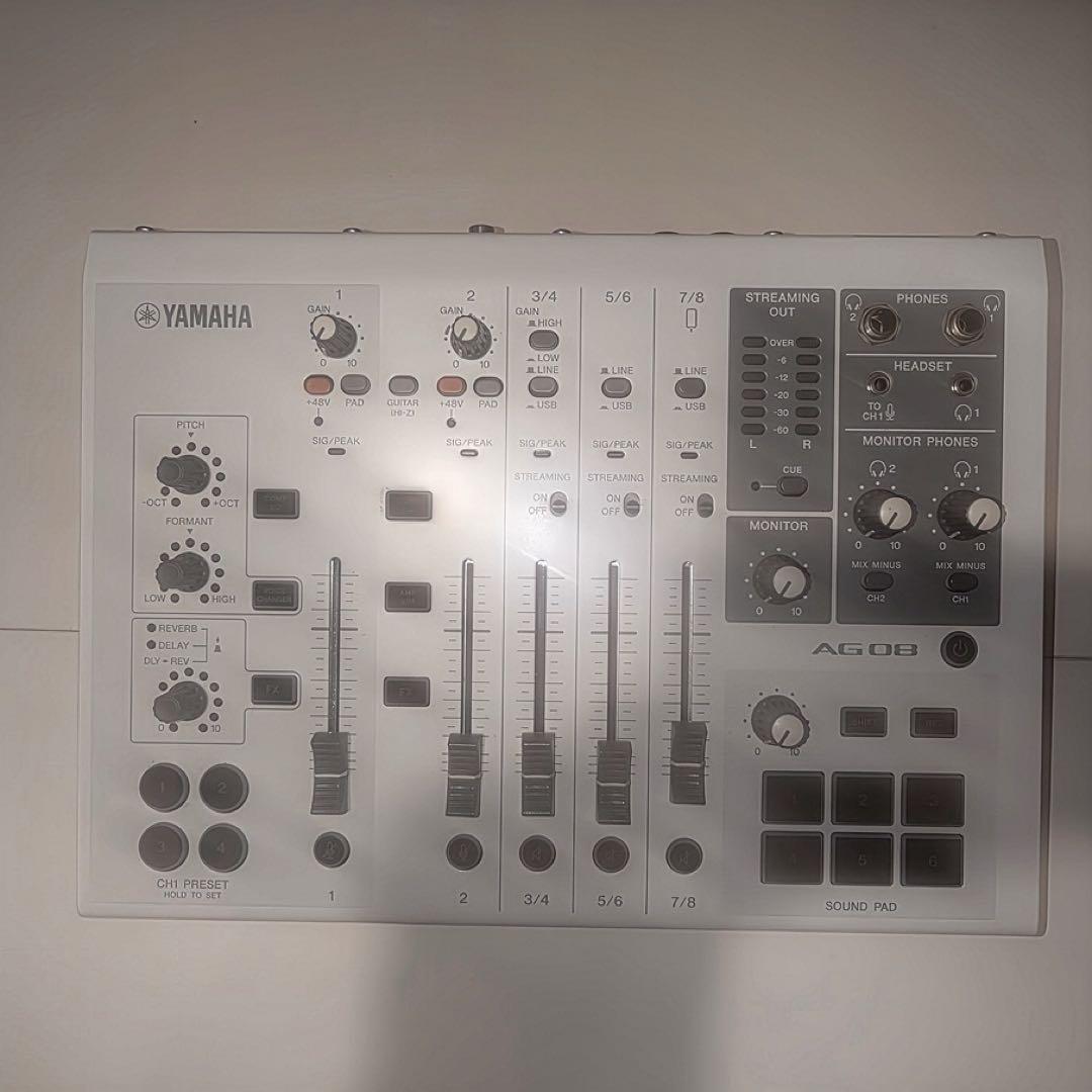 YAMAHA AG08 ライブストリーミングミキサー