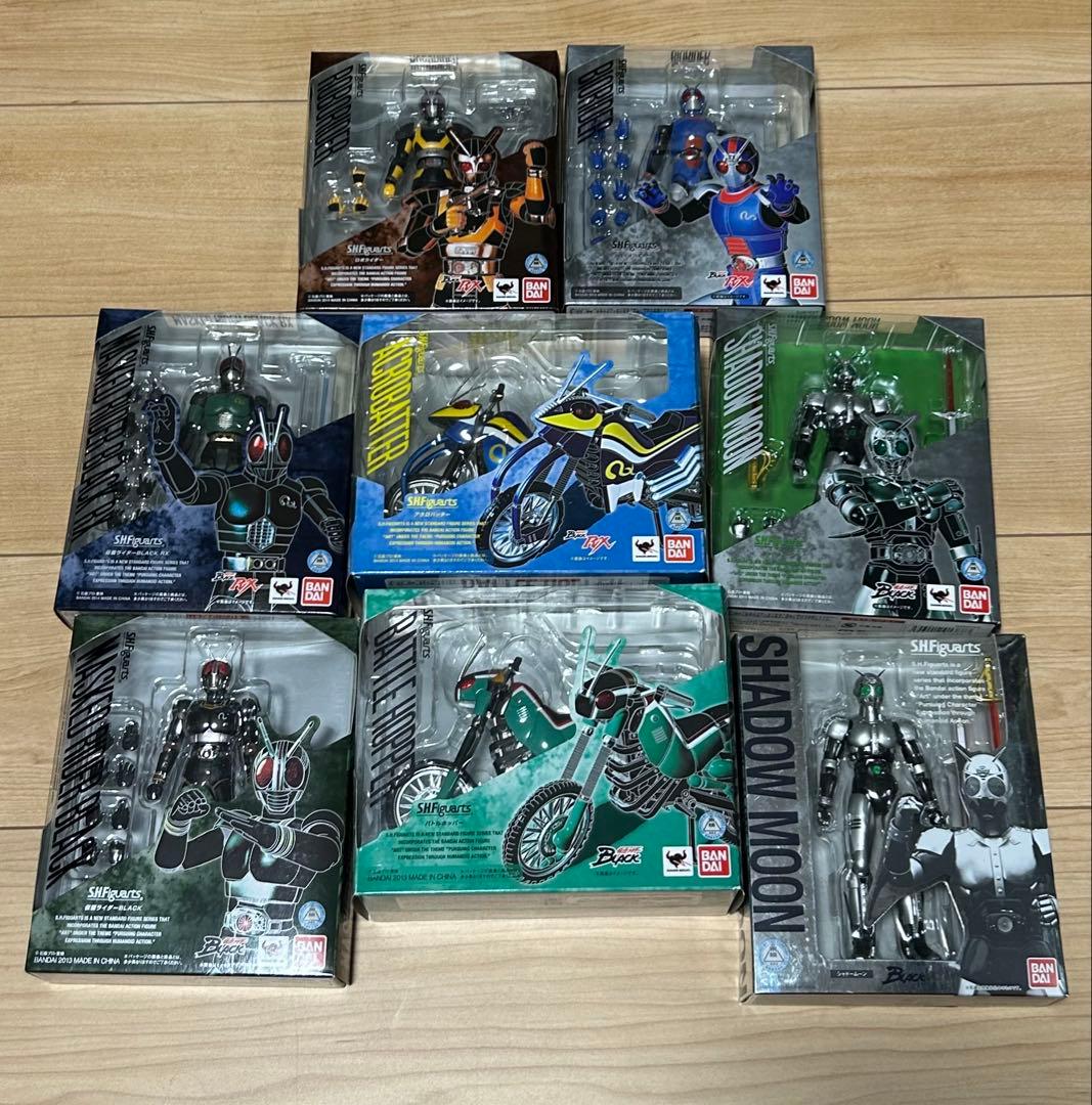 フィギュアーツ　仮面ライダーブラック　セット　バイオ　ロボ　バトルホッパー