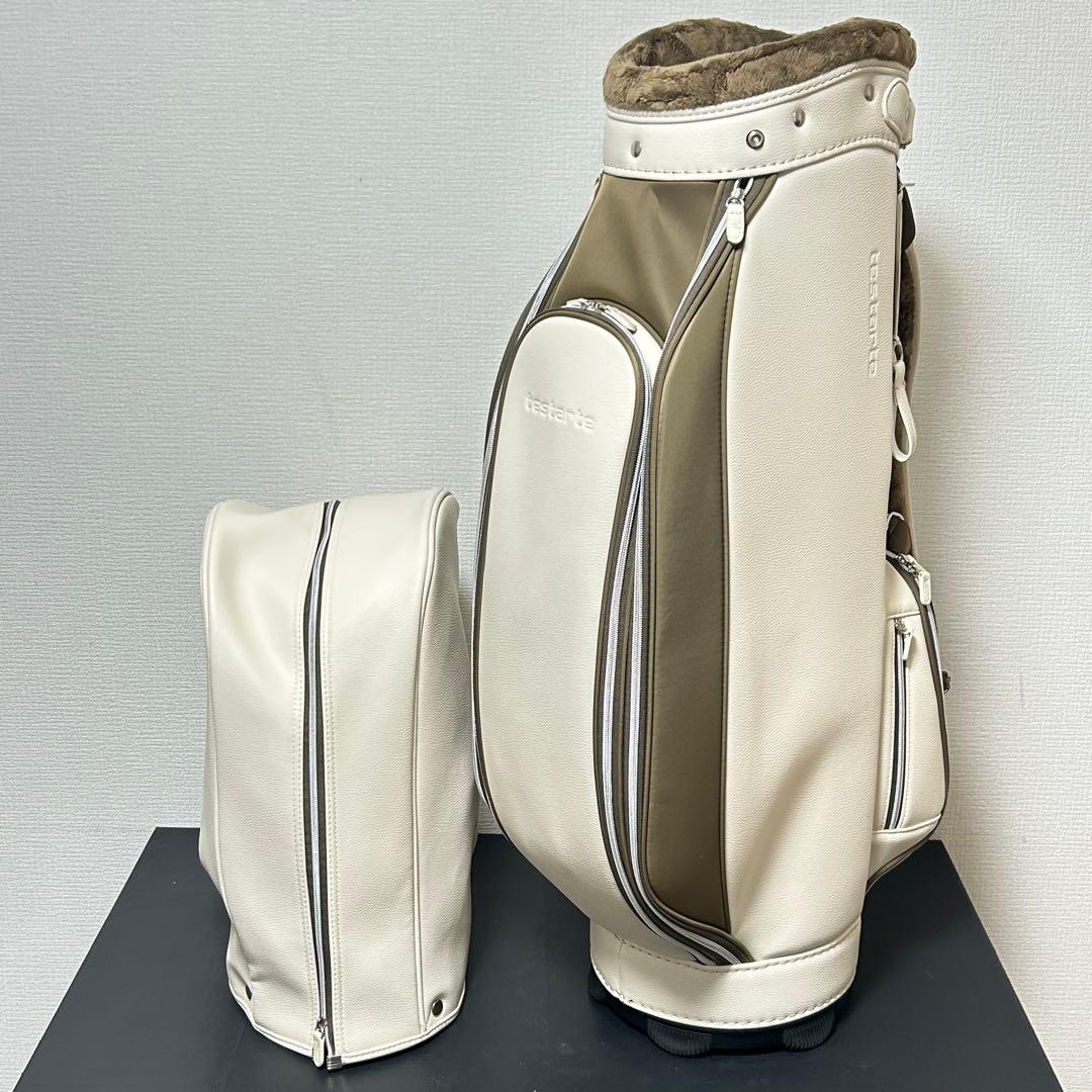 【極美品】testarte テスタルテ キャディバッグ 9.5型 高級ブランド