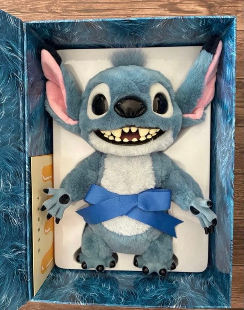 ラスト1点★ 海外限定 　スティッチ　リアルぬいぐるみ　28cm　公式正規品★