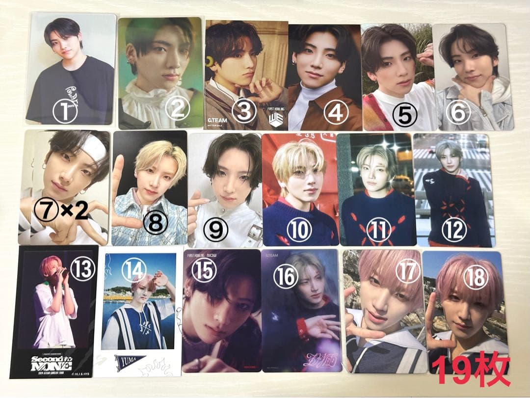 【162枚セット】&TEAM YUMA ユウマ トレカ まとめ売り 特典ラキドロ