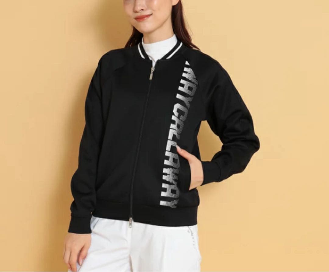 新品　キャロウェイ　レディース　スウェット上下　セットアップ　ブラック　M