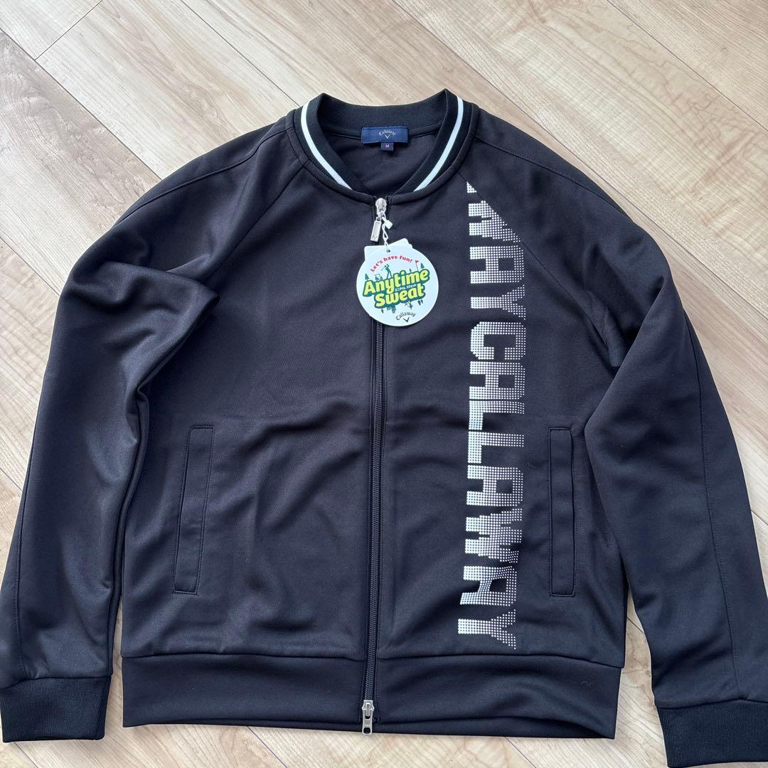 新品　キャロウェイ　レディース　スウェット上下　セットアップ　ブラック　M