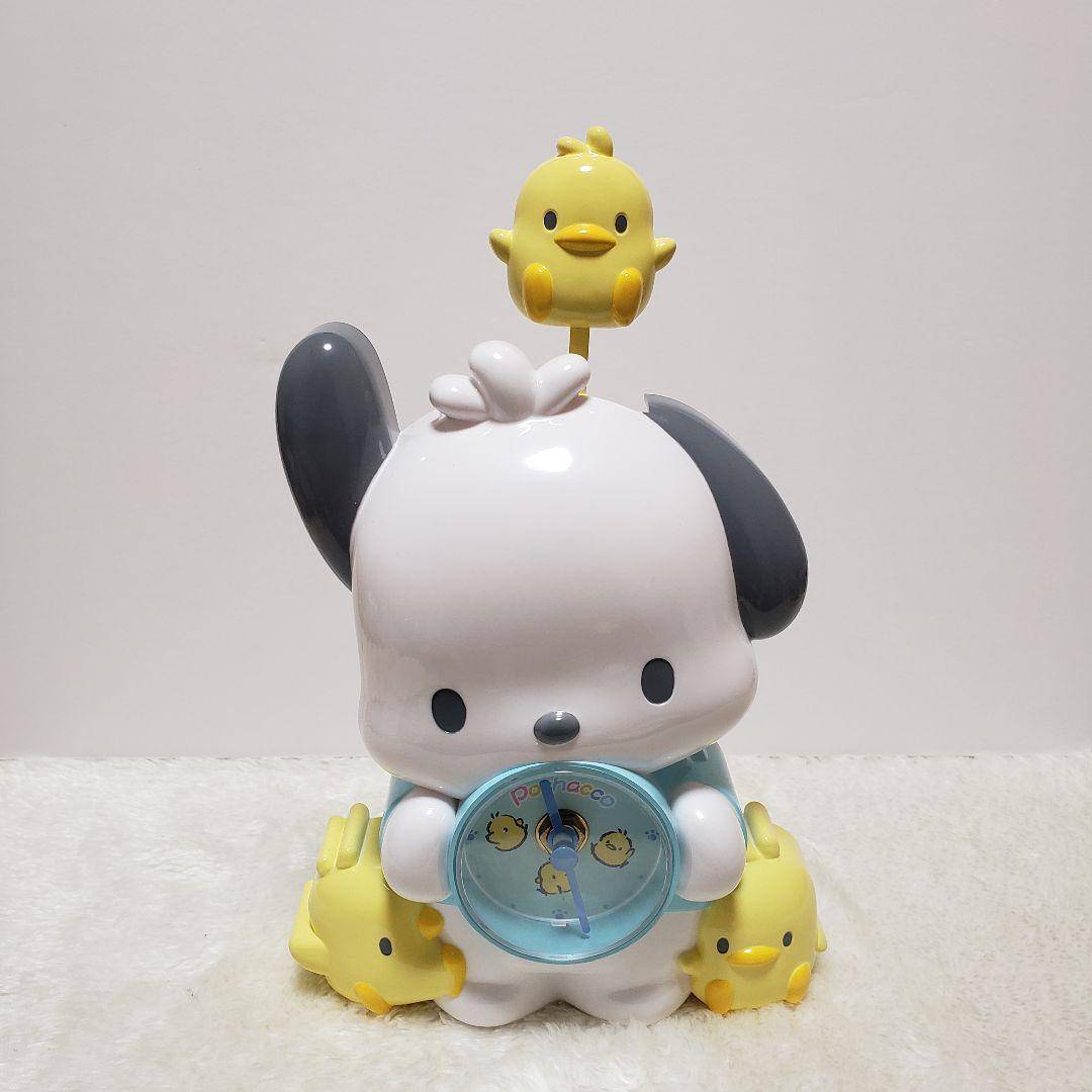 超激レア ポチャッコ 振り子時計　　置き時計　掛け時計　サンリオ 平成レトロ