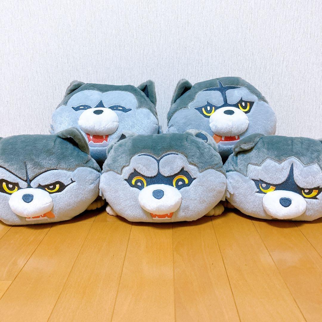 MAN WITH A MISSION 寝ころびBIGぬいぐるみ 5点コンプセット