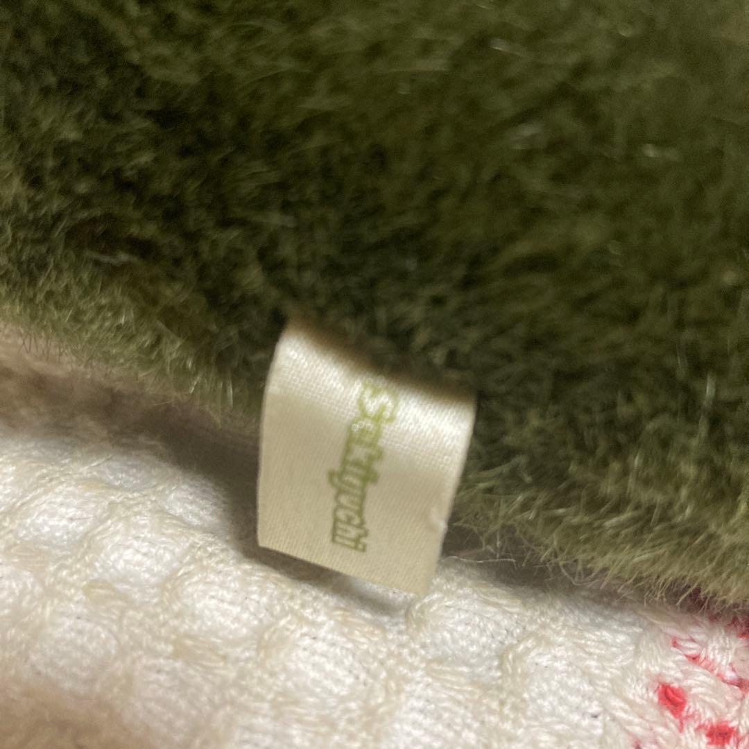 昭和レトロ　ヴィンテージ セキグチ製　こんにちわに　深緑　S&Mサイズ