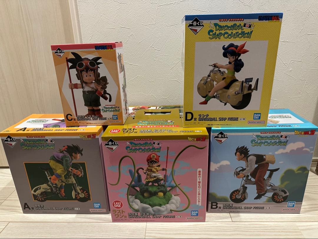 一番くじ：ドラゴンボール SNAP COLLECTION・フィギュアまとめ売り