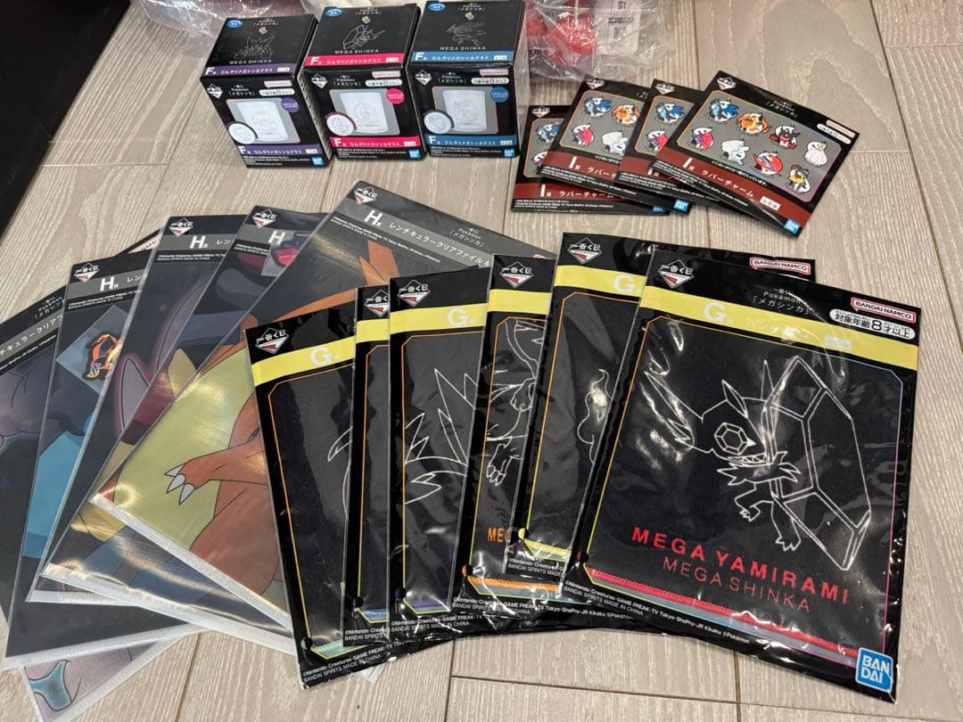 一番くじ ポケモン メガシンカ ぬいぐるみ全種