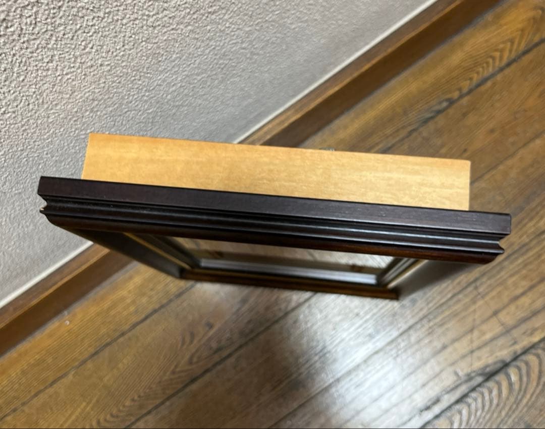 壁掛け　エナメルフラワー　アンティーク