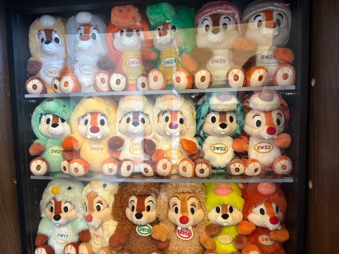 ディズニー　チップとデール　干支ぬいば　ケースは付いておりません