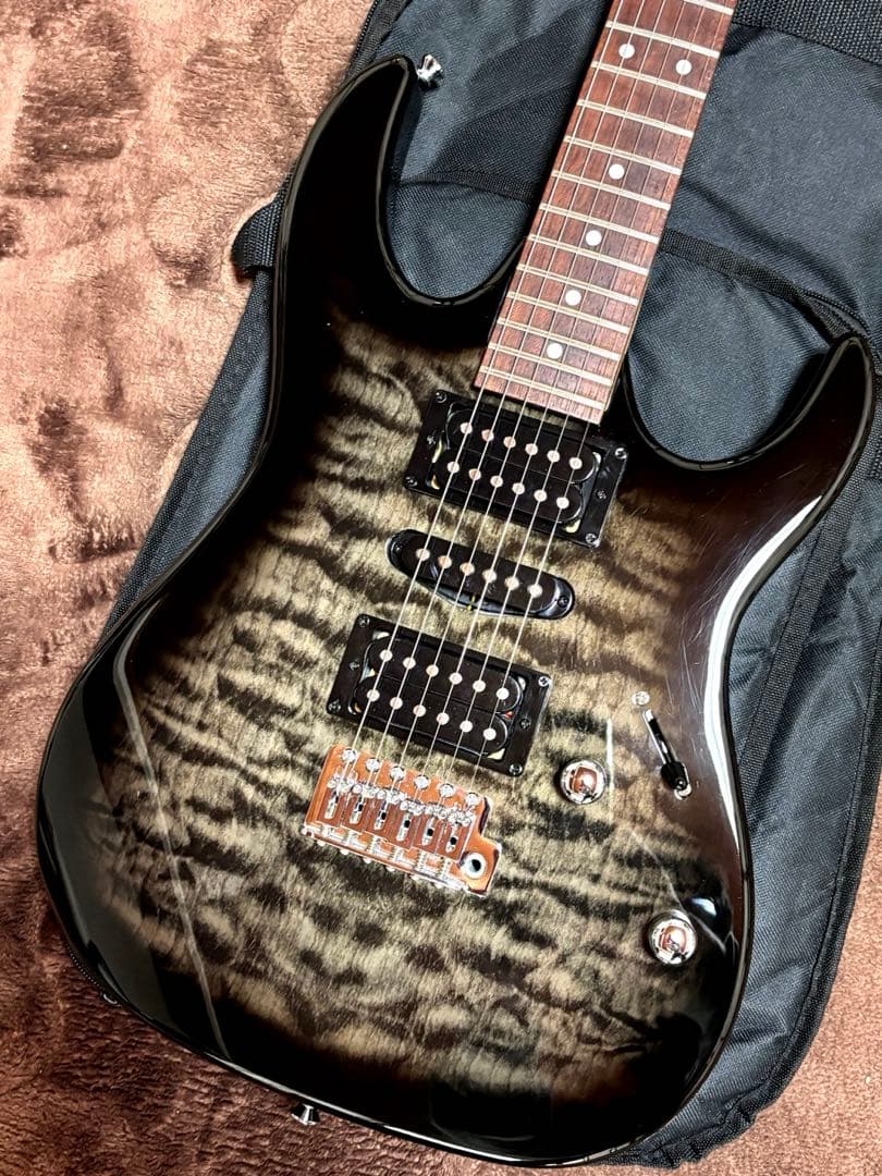 美品メンテナンス済み！　Ibanez GIO GRX70QA-TKS