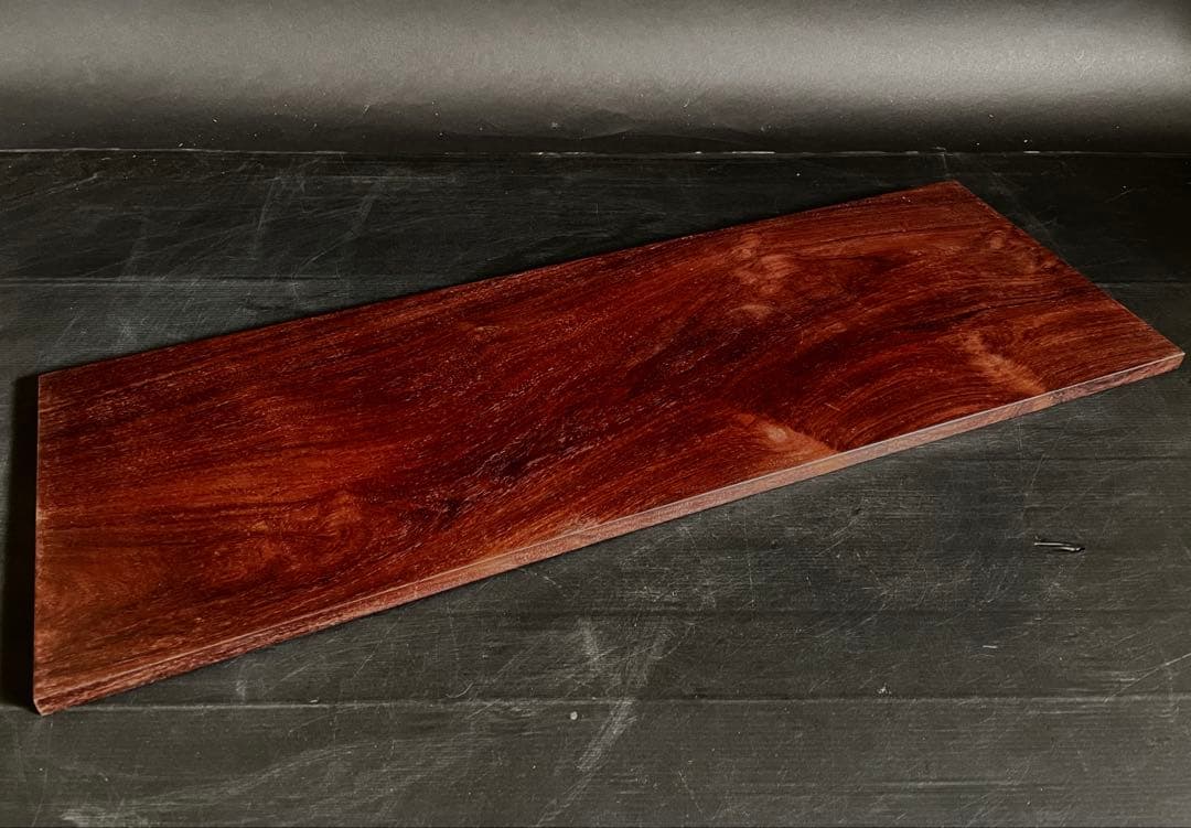 割引‼️「母」 唐木 紅木 花梨 敷板 長板 煎茶道具 飾り板 （115③）
