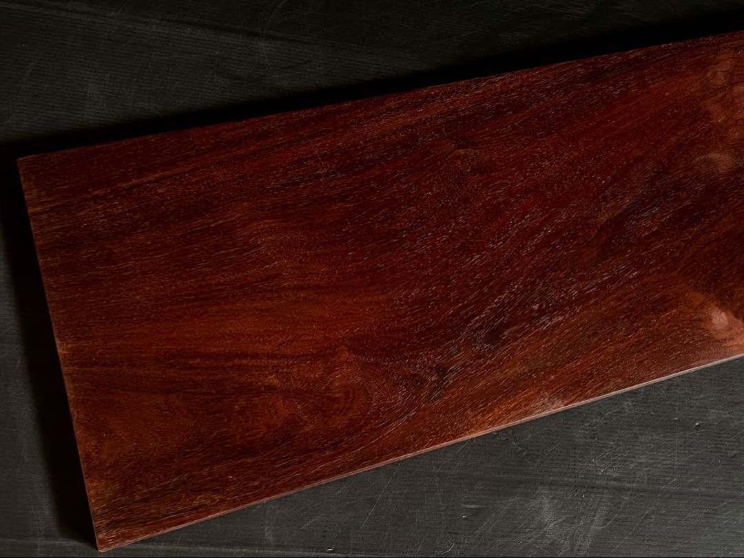 割引‼️「母」 唐木 紅木 花梨 敷板 長板 煎茶道具 飾り板 （115③）