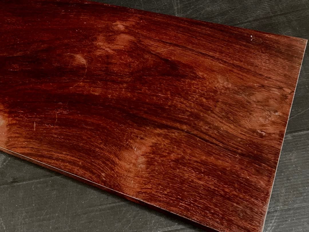割引‼️「母」 唐木 紅木 花梨 敷板 長板 煎茶道具 飾り板 （115③）