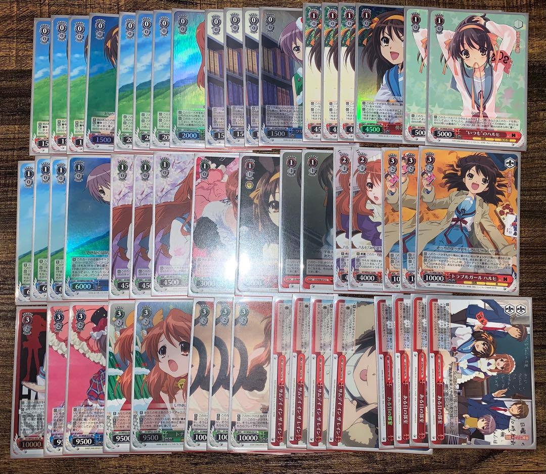 ヴァイスシュヴァルツ 涼宮ハルヒデッキ+デッキパーツ