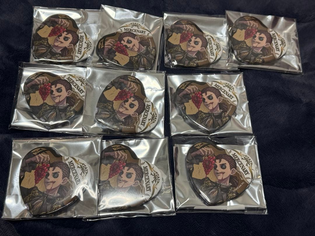 【10個セット】第五人格 傭兵 缶バッジ アカデミーカフェ 1弾