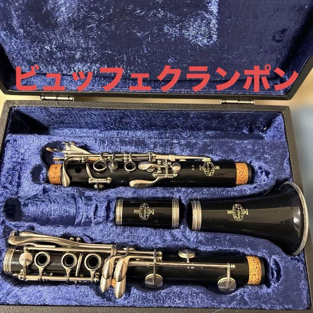 クラリネット本体 プラスチック製 ケース付き