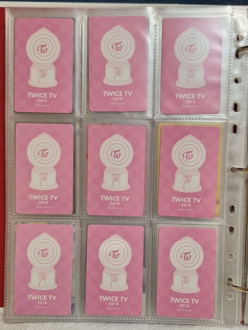 TWICE TVトレカ　ミナ　トレカセット