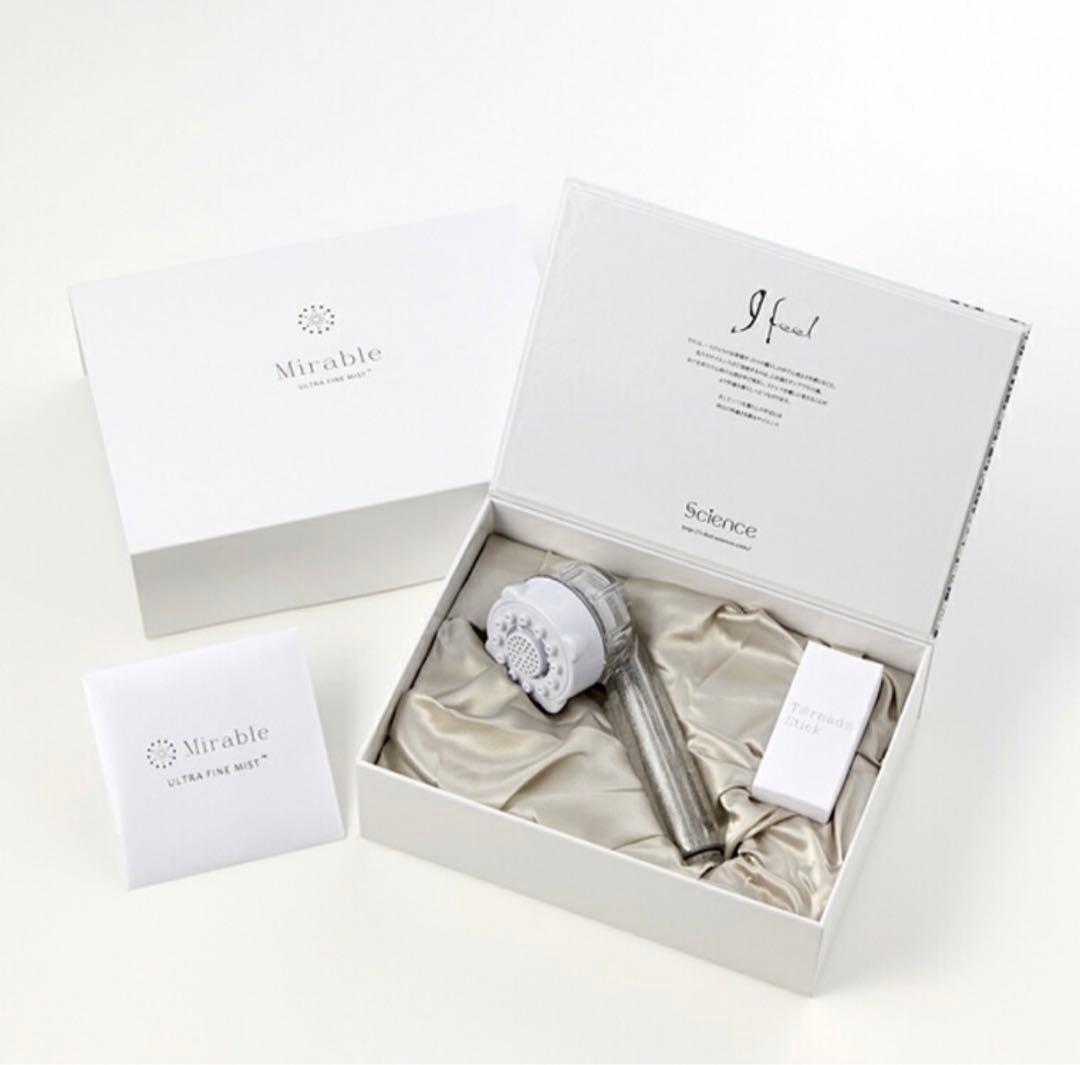 ミラブルPlus クリア - サイエンス ウルトラファインバブルシャワーヘッド