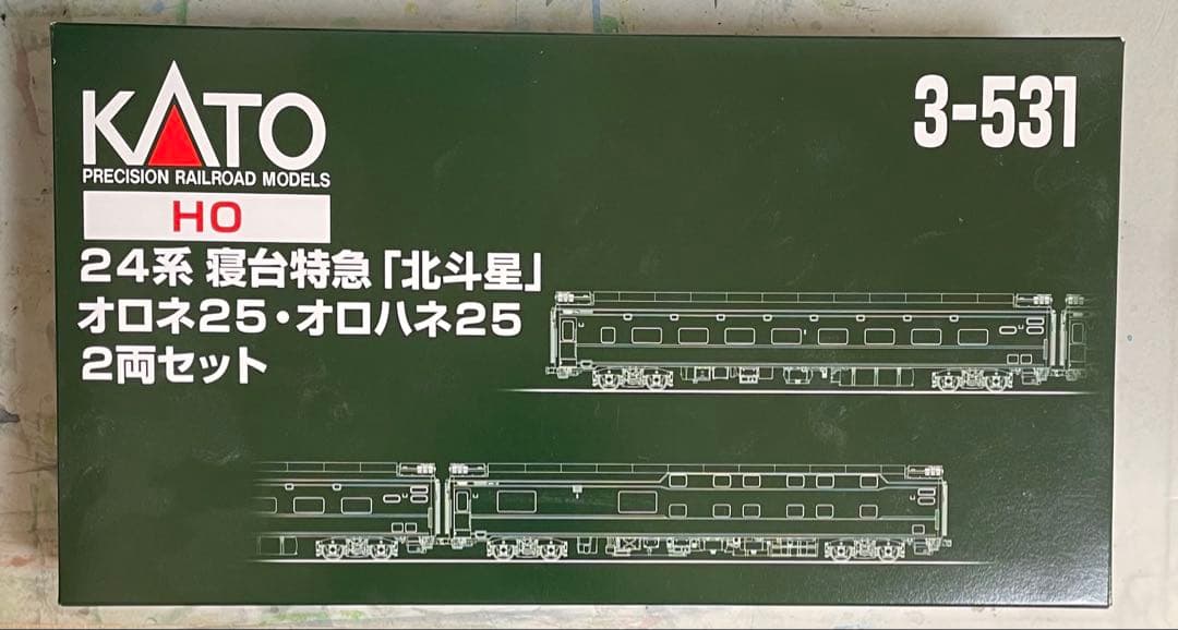 HOゲージ 北斗星 オロネ25・オロハネ25 2両セット
