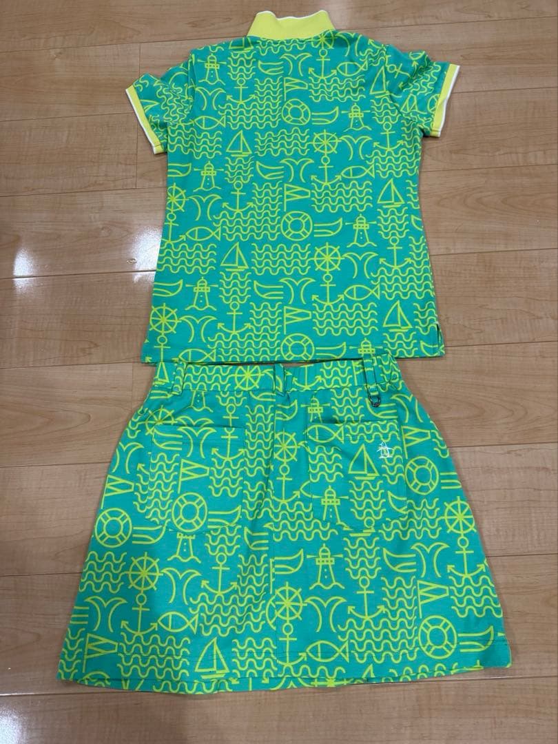 【新品】マンシングウェア　上下セット　セットアップ　ゴルフウェア