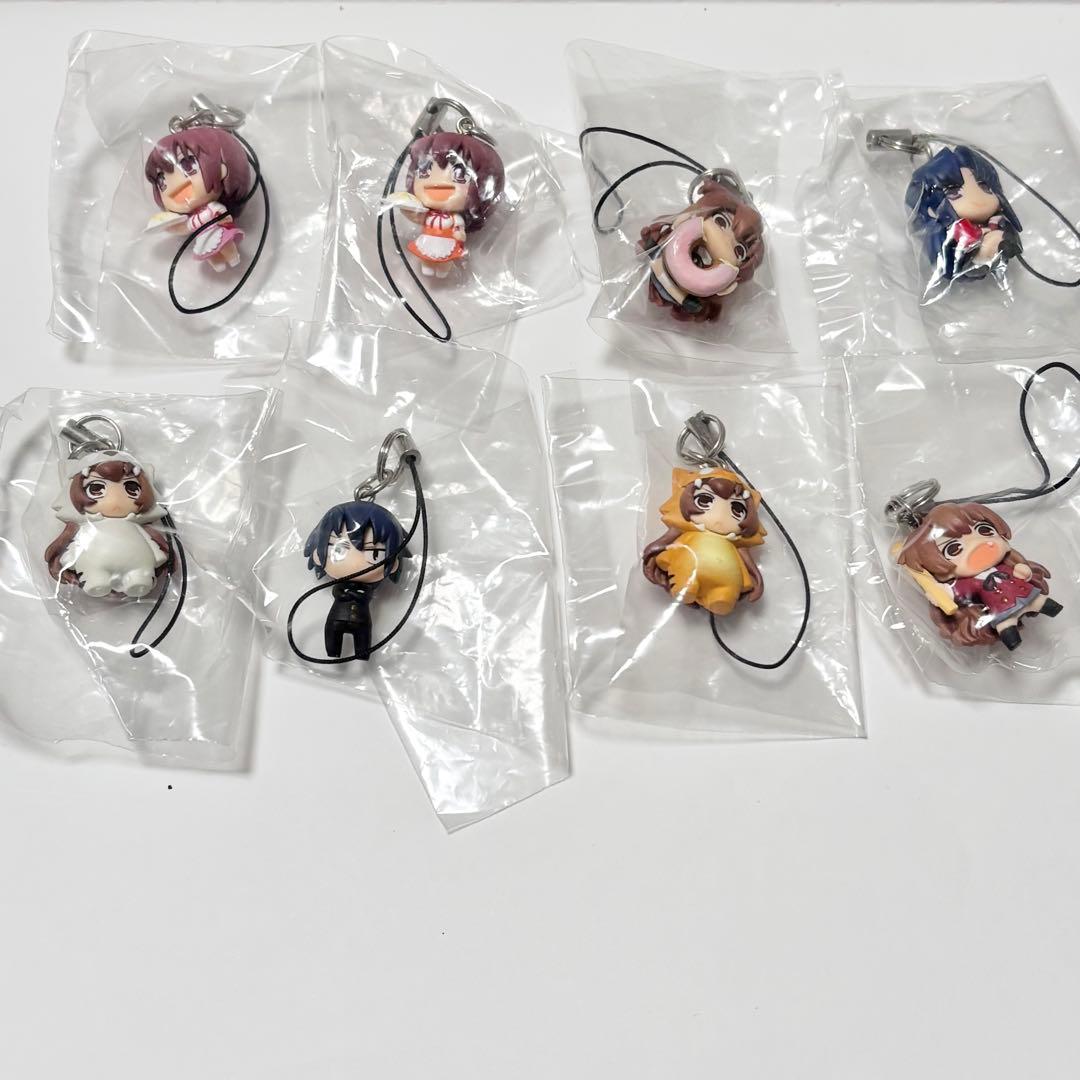 とらドラ! キーホルダー トイズワークスストラップコレクション　８個セット