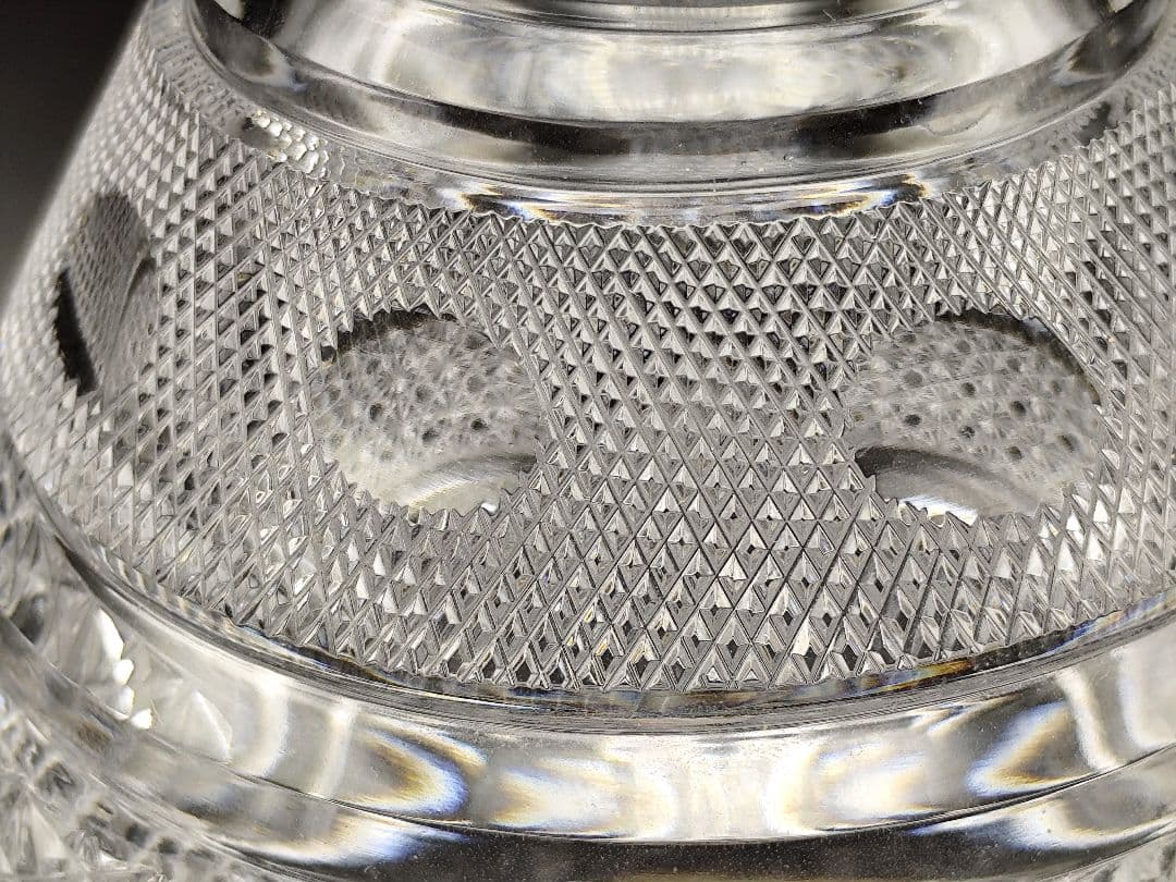 超希少未使用品☆黒川昭男 デキャンタ デカンタ 酒器（切子、江戸切子、薩摩切子）