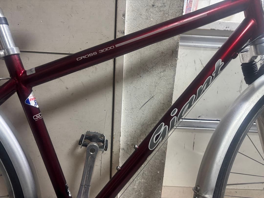 Giant Cross 3000 ジャイアントのクロスバイクパープル