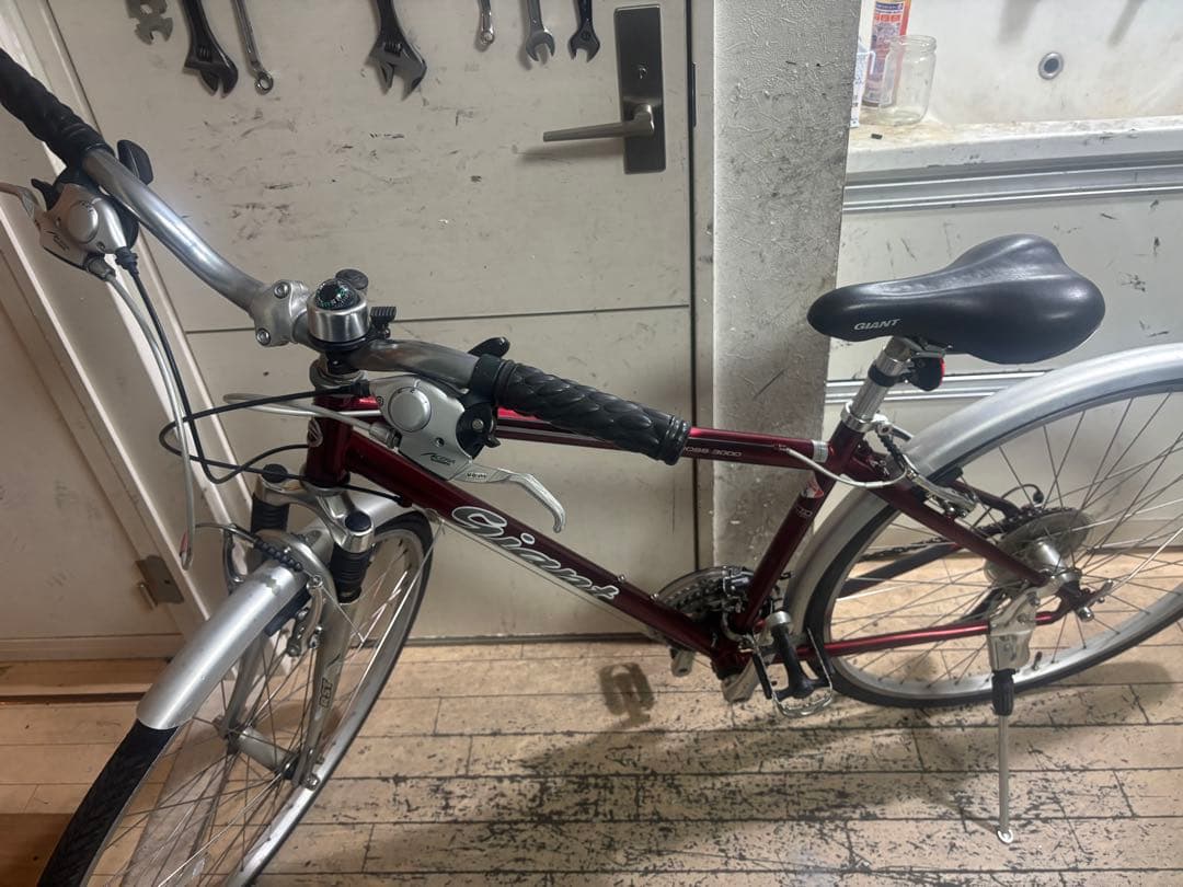 Giant Cross 3000 ジャイアントのクロスバイクパープル