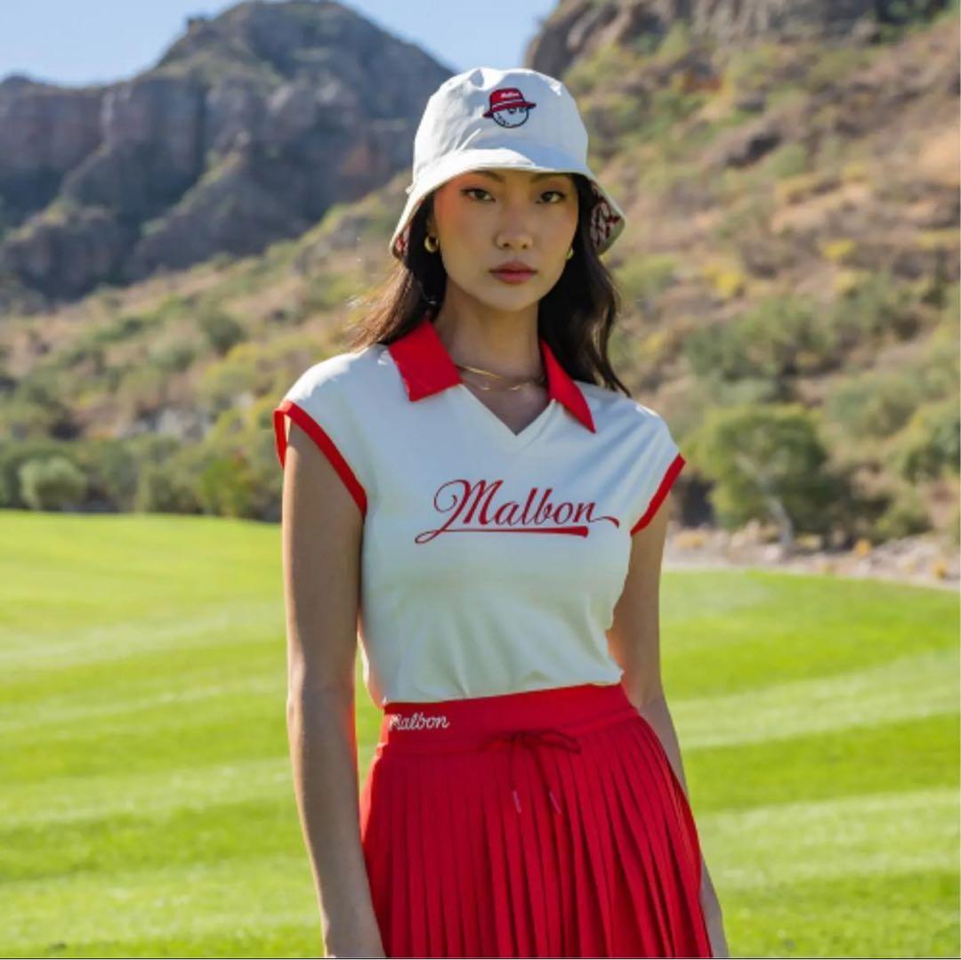 Malbon golf 上下セット レディースゴルフウエア