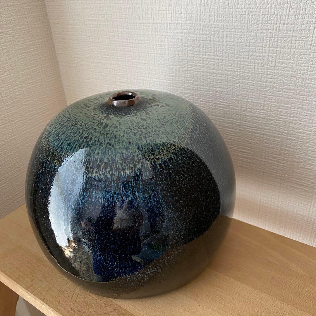 ⚫︎小石原焼　花瓶　工芸品　　　　　　　リS