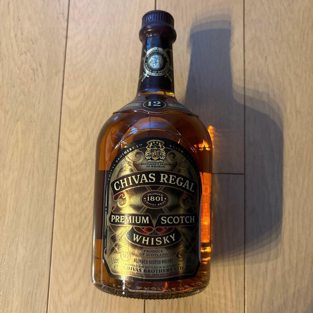 CHIVAS REGAL シーバスリーガル 12年 1リットル　美品・レア