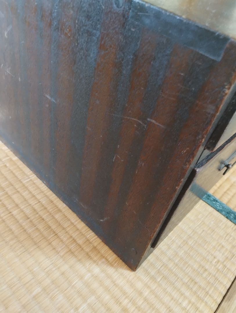 AYAKO★　木製引き出し　　箪笥　2段　昭和レトロ　和骨董　古家具