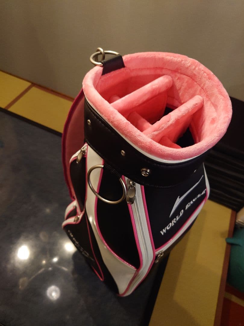 ワールドイーグル Ｇ５１０レディスキャディーバッグ ブラックベリー