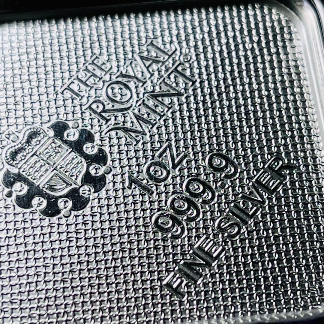 クイーンズビースト コンプリーター 1オンス 銀貨 バー ヤングエリザベス 純銀