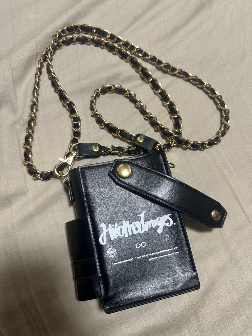 UVERworld HOI × TAKUYA∞ チェーン ポーチ　ブラック