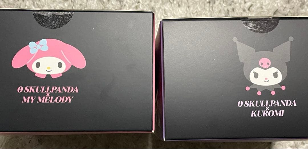 ぬいぐるみ My Melody & Kuromi Skullpanda