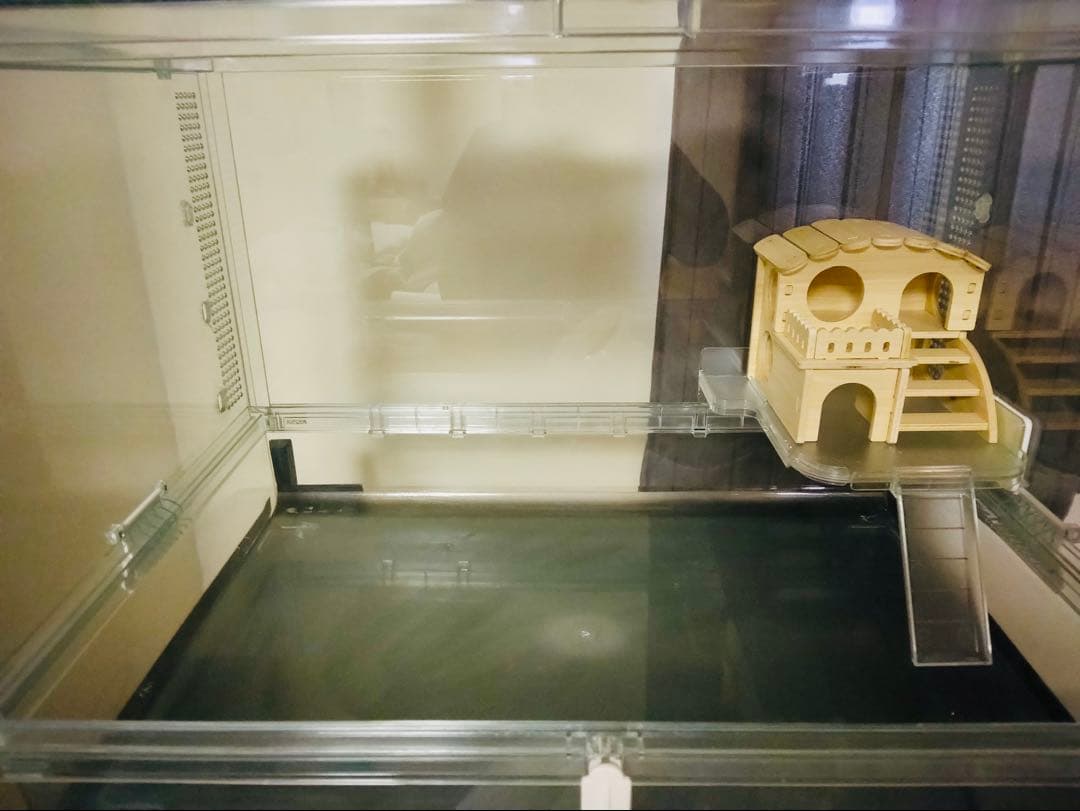 ゆ*様 GEX グラスハーモニー600 ハムスターケージ＋サークル＋おやつ等